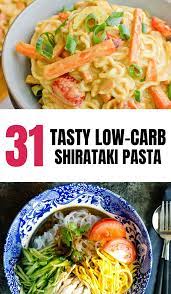31 Shirataki Noodle Recipes That Are Just As Good As Pasta Shirataki Recipes Shirataki Noodles Recipes Noodle Recipes Easy