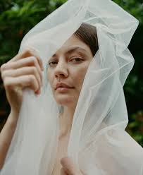 Nō hea koe? He uri tēnei nō Waikato, nō Whāingaroa. Photo: @apelabell  Model: Ruby Higgins @hinenuiteporangi Makeup: @rae_makeup Veil:  @kristine__mary