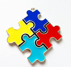 It symbolizes awareness of autism among those directly affected by it and even those who have not heard of the disorder until they were told what the cool jigsaw puzzle ribbon design is all about. Heart Enamel Autism Awareness Jigsaw Puzzle Piece Charm Wish Card Bracelet Infinite Love Korean Velvet Leather Bracelet Bangle Buy At The Price Of 10 00 In Aliexpress Com Imall Com