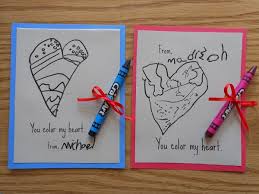 This kit comes with white fabric hearts they can decorate using the supplied permanent markers. You Color My Heart Diy Valentine Cards For Kids Confidence Meets Parenting