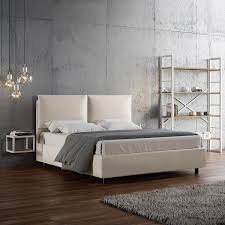 Trova le migliori soluzioni per l'arredamento della camera da letto a prezzi imbattibili! Letto Matrimoniale Ambra Colore Bianco Senza Rete E Contenitore