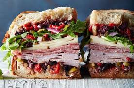 Giada De Laurentiis Italian Muffuletta Recipe Muffuletta Recipe Giada Recipes Muffuletta