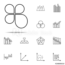 Bubble Chart Icon Finance And Chart Icons Universal Set For