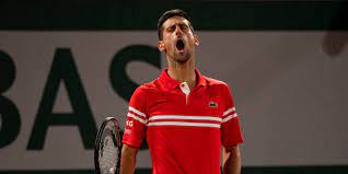 Novak djokovic celebrates victory, becoming the only player to beat rafa nadal at roland garros twice. French Open Second Service Nadal Unbeatable Djokovic Shows Tension