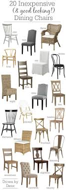 15 Inexpensive Dining Chairs That Don T Look Cheap Driven By Decor Affordable Dining Room Chairs Affordable Dining Room Dining Chairs