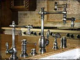 The spout deliver 1.5 gallons per minute of water to meet the epa's watersense criteria. Waterstone Towson Faucet Suite Kitchen Faucet Filtration Faucet Soap Dispenser Air Switch Side Sp Black Kitchen Faucets Traditional Faucet Kitchen Faucet