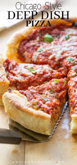 Deep Dish Pizza Recipe Chicago Style Recipe Deep Dish Pizza Recipe Chicago Style Deep Dish Pizza Pizza Recipes