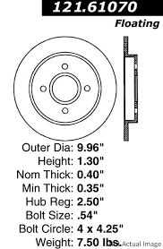 2006 Ford Focus Disc Brake Rotor Autopartskart Com