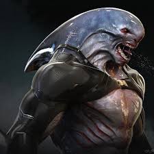 King shark looks as good as the dragons in game of thrones!!! Mikhail Villarreal On Twitter Awesome Concept Art Of King Shark For A Canceled Dc Videogame By Jerad Marantz Kingshark Suicidesquadgame
