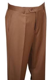 We may earn commission on some of the items you choose to buy. Dress Pants Camel Without Pleat Flat Front