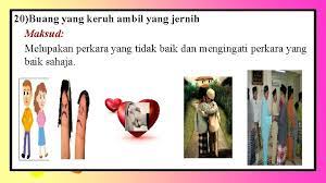Apa guna kita bertengkar suami isteri harus bersabar. Peribahasa Buku Latihan Tatabahasa Halaman 48 53 Lampiran