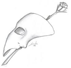 Phantom Mask And Rose By Dreamoctober On Deviantart Art Drawings Sketches Creative Deviantart Drawings Art Sketchbook