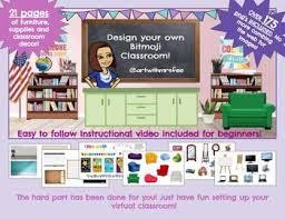 This editable bitmoji classroom, perfect to decorate your virtual classroom for hispanic heritage month! Creating A Bitmoji Classroom