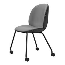 Beetle Meeting Chair 4 Legs W Castors Fully Upholstered Dining Chair Slipcovers Beetle Chair Scandinavian Chairs