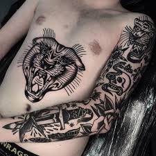 I have won numerous awards for both tattooing and fine art, and regularly travel the u.s. Old School Inspiration Inkstinct Black Tattoos Black Ink Tattoos Black Tattoo Cover Up
