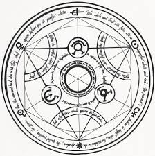 Human Transmutation Circle Alchemy Tattoo Alchemy Symbols Transmutation Circle