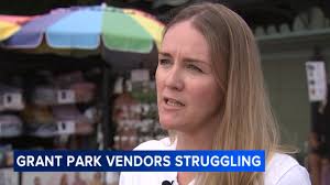 Some Grant Park vendors say increased special events and festivals are  causing them to lose business.
