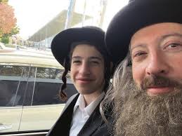 Movie extra and businessman