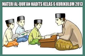 Mengeluarkan harta untuk panti asuhan b. Materi Al Qur An Hadits Kelas 6 Semester 1 2 Kurikulum 2013
