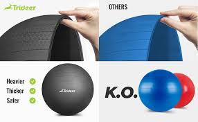 Maybe you would like to learn more about one of these? Trideer Train Ball 45 85cm Further Thick Yoga Ball Chair Heavy Obligation Stability Ball Helps 2200lbs Birthing Ball With Fast Pump Workplace Residence Health Club Inter Reviewed