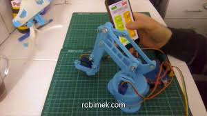 Android Telefon Kontrollu Hareket Kopyalayan Robot Kol 2020 Robot Android Koltuklar