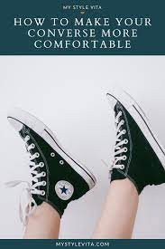 How To Make Your Converse More Comfortable An Indigo Day Converse Converse Chuck Taylor High Top Sneaker Converse Shop