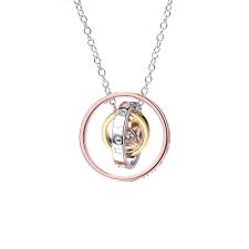 Amazon.com: Amy & Annette Tri-Tone Sterling Silver