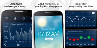 Sleep Cycle App Is A Smart Alarm Clock That Tracks And Analysis Your Sleep And It Wakes You Up At The Lightest Phases Of Sleep Sleep Cycle Sleep Phases Cycle