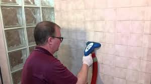 No matter how often you clean your bathroom, soap scum is going to build up on the tile in your shower and/or bathtub from time to time. How We Professionally Clean Tile And Grout That Has Soap Scum Mildew And Mold Youtube