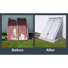 Give your doors an update! Bilco Classic Series Primed Steel Basement Door From Buymbs Com