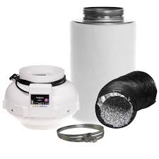 Quel filtre a charbon me conseillez vous ainsi que quel gaine insonorisée ? Abluftsets Prima Klima Eco 180 Cbm H 1000 Cbm H Growland