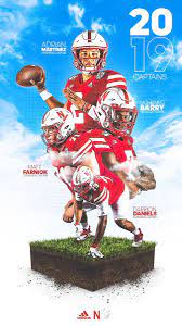 Nebraska Nebraska Football Nebraska Cornhuskers Football Sport Poster Design