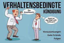 Ein weiterer grund für eine verhaltensbedingte kündigung kann wiederholtes unentschuldigtes fehlen. Verhaltensbedingte Kundigung Voraussetzungen Fristen Folgen