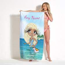 See more ideas about clairebella, fabric, fabric decor. Claireabella Seaside Cocktails Beach Towel Toxic Fox