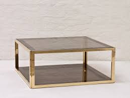 Modern and contemporary or classic and ageless, our luxury coffee tables offer sophisticated straight lines, sinuous curves and carvings, and the most desirable fabrics, materials and finishes to set off any room. Italian Brass And Glass Coffee Table 1970 Trouve Berlin