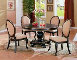With a rich cherry finish, a smooth, contoured table top and a casual yet sophisticated veneer table design, this dining set will add a polished feel to your home. Best Dining Room Ideas Designer Dining Rooms Decor Formal Round Dining Room Tables