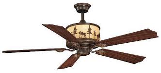 Yellowstone Moose Lighted 56 Bronze Ceiling Fan Rustic Ceiling Fan Ceiling Fan