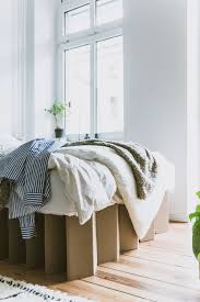 Could This Affordable Minimalist Cardboard Bed Be The Uk S Most Eco Friendly Bed Bed House Interior Sustainable Living
