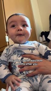 @Savagee 🤪 now my baby has a baby 😭❤️ i love you so much already baby  nephew!! #newborn #cousins #funny