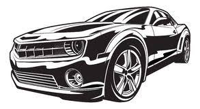 Black And White Camaro Clipart Pin On Decal Board 2