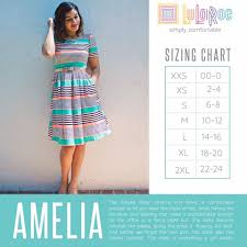 Sizing Chart Amelia