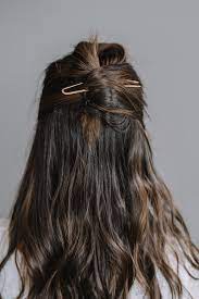 How To Do A Half Twist With A Rose Gold Pin An Indigo Day Hair Styles Long Hair Styles French Hair