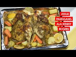 Ayam bakar bumbu rujak nikmat (chicken grill rujak style). Ayam Panggang Ala Kenny Rogers Youtube
