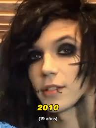 Andy Biersack Evolution 2009-2023
