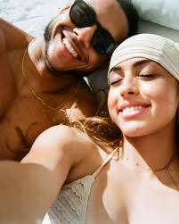 Jeremy Peña has spent Christmas with his girlfriend, the footballer Julia  Grosso