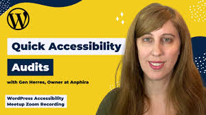 Quick Accessibility Audits: Gen Herres