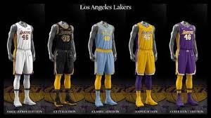 Shop with confidence on ebay! Ranking The Nba S New Nike Designed Uniforms Basketball Uniforms Design Lakers Blue Jersey La Lakers Jersey