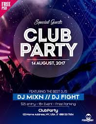 Customize free & premium flyer for nightclub party. Download Free Psd Flyer For Club Party Psddaddy Com