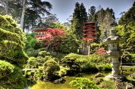 San Francisco Ca Japanese Tea Garden Hdr Japanese Garden Landscape Japanese Garden Tea Garden