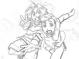 Fullmetal Alchemist Coloring Pages Gallery Coloring Pages Coloring For Kids Print Buttons
